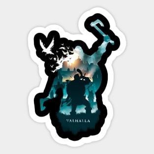 Valhalla Vikings! Sticker